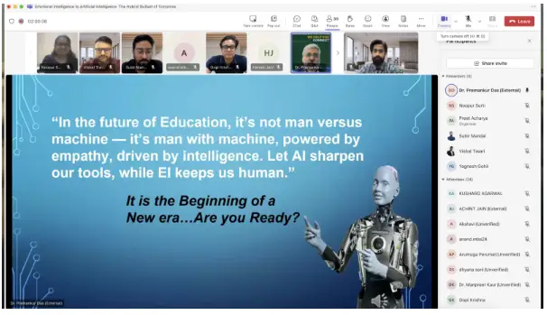 From EI to AI: Dr. Premankur Das Reveals Career Survival Guide For Future Leaders 1 Dr. Premankur on the future of education
