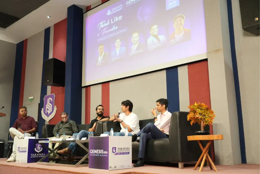 How To Think Like a Founder in 2026: Genesis 2026 At Narayana Business School 1