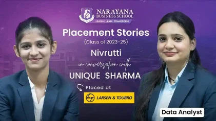 Nivrutti and Unique Sharma in conversation about placement experiences